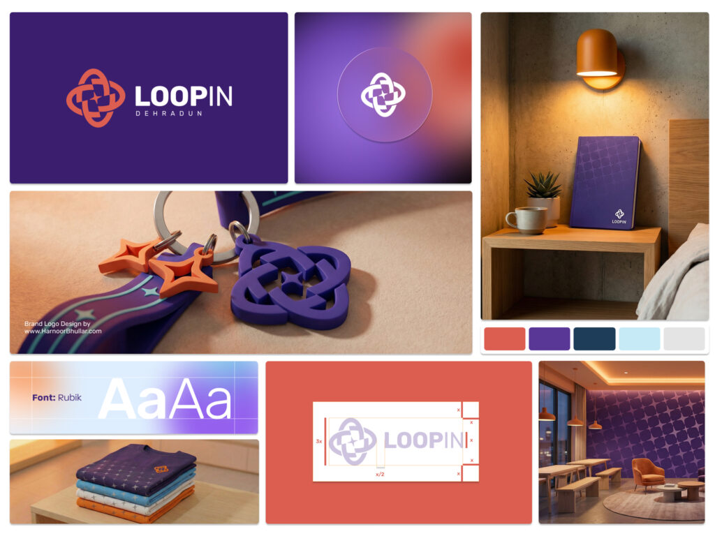 Loopin Brand Identity System